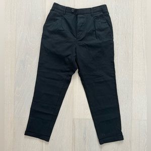 All Saints cropped black pants (mens)